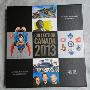 2013‎ - The Collection of Canada's Stamps Book - Without Stamps